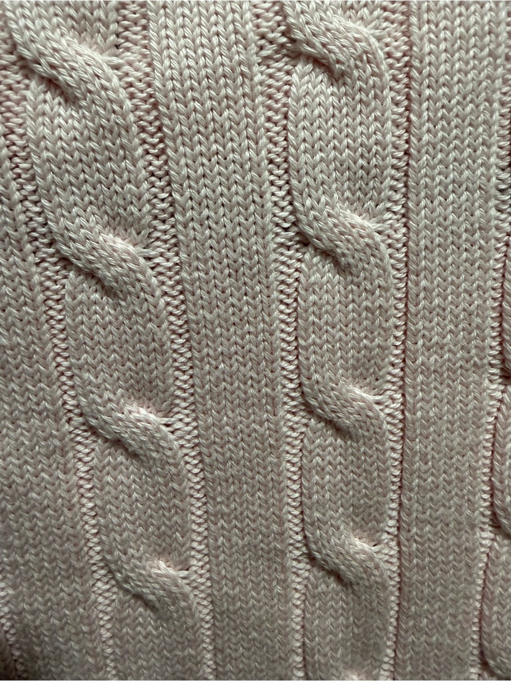 Polo by Ralph Lauren Pink Cable-Knit Crewneck Sweater size small NWT! - Picture 6 of 6